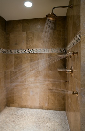 Shower plumbing by Mr. Plumber
